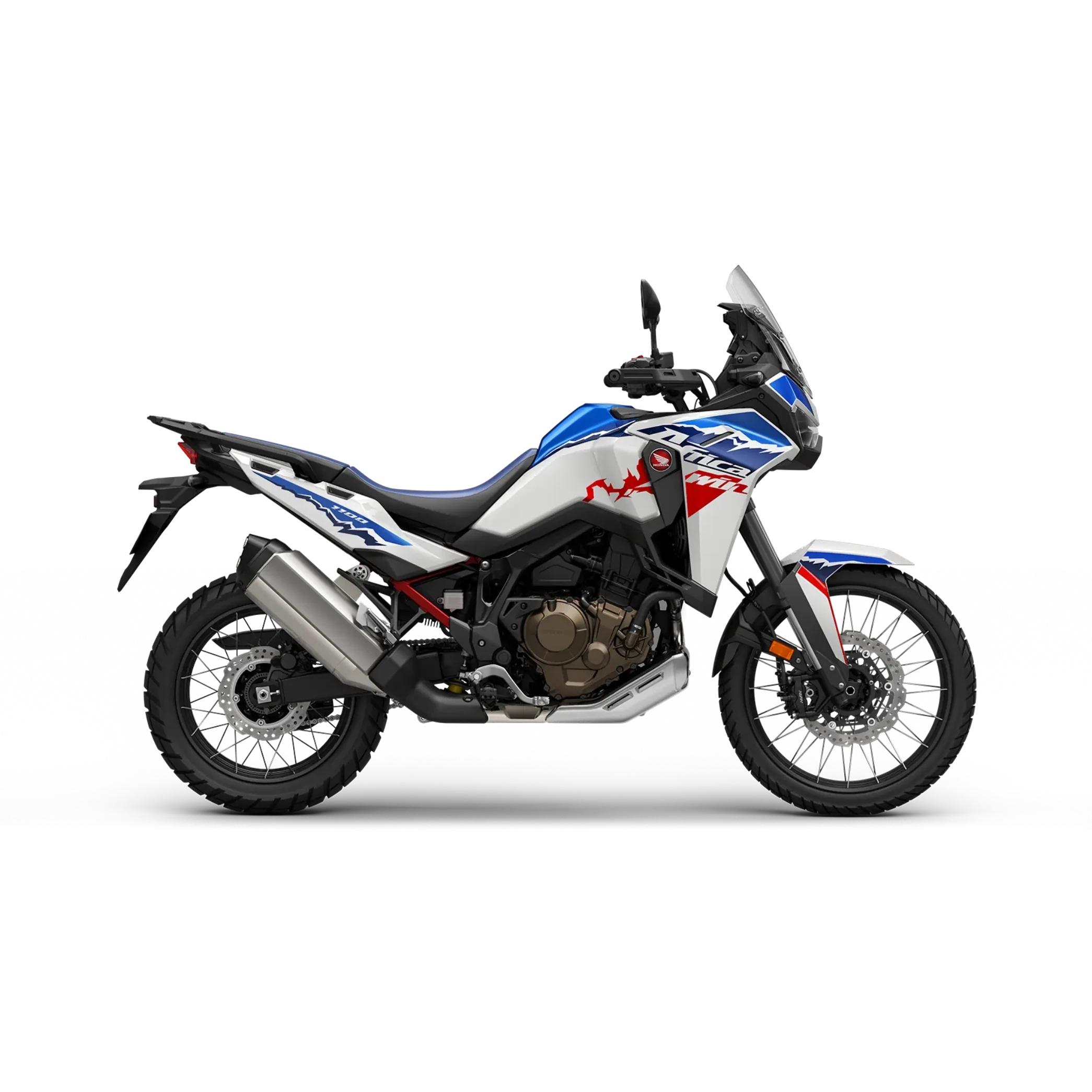 honda crf1100 africa twin es 2024 pearl glare white