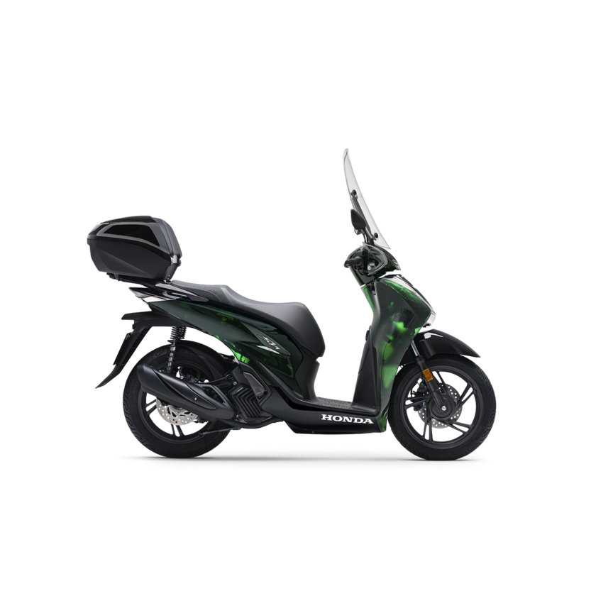 honda sh150i vetro green