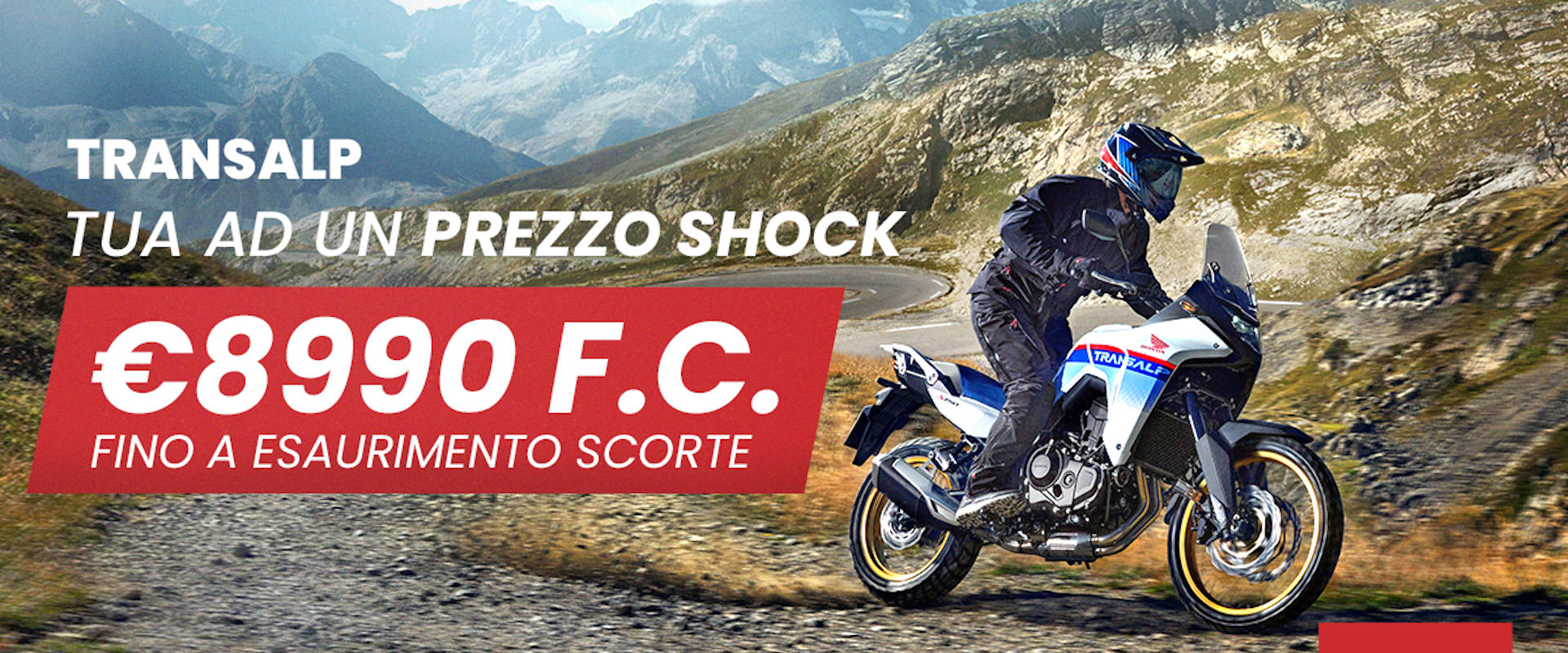 transalp prezzo shock