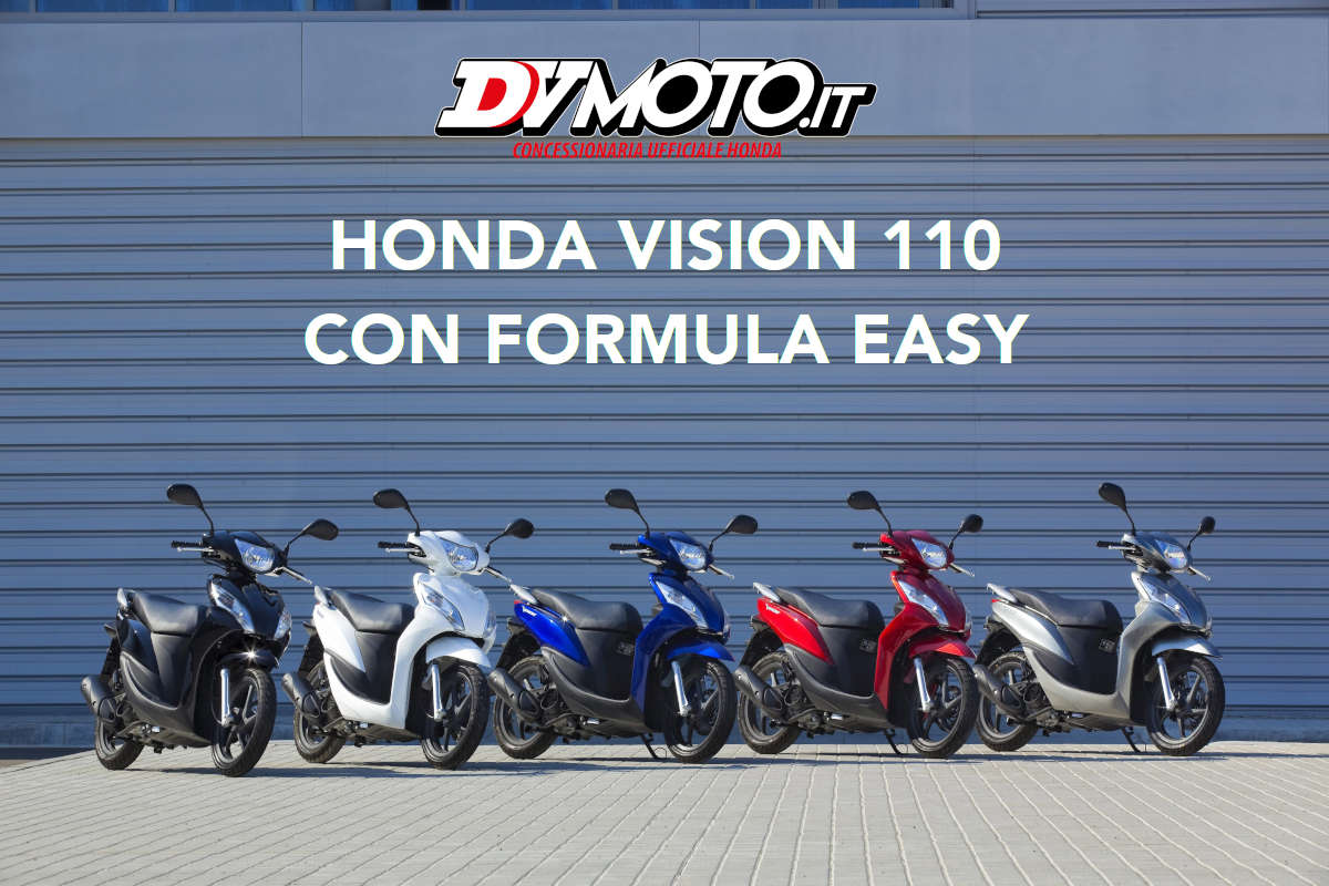 Honda Vision 110 con Formula Easy