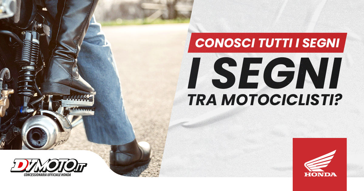 segni tra motociclisti